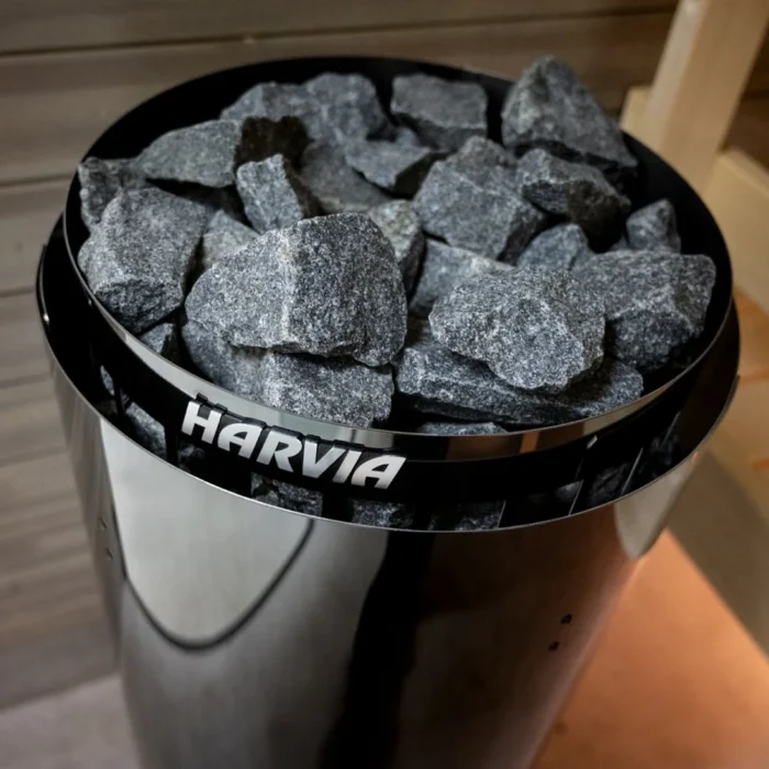 Harvia Cilindro PC Electric Sauna Heater – Black Steel - Image 5