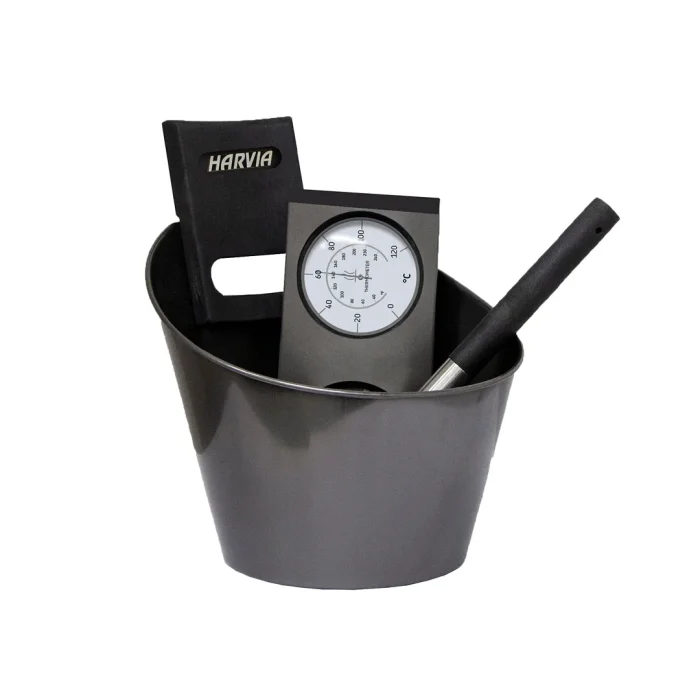 Sauna accessory Harvia sauna set Steel 1