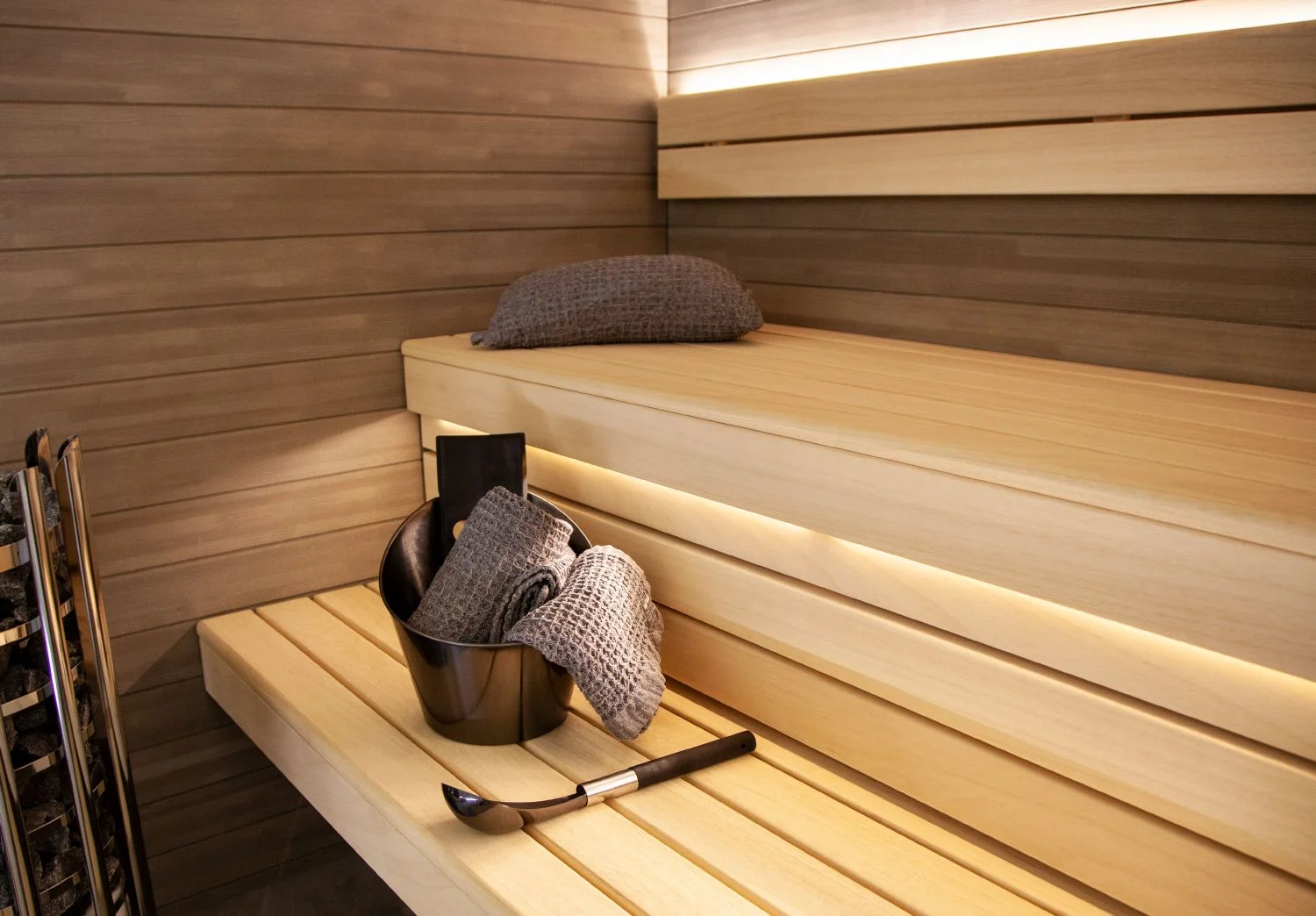Sauna accessory Harvia sauna set Steel