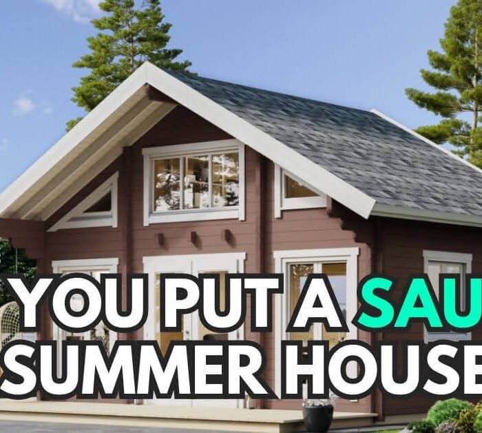 can you put a sauna in a summer house