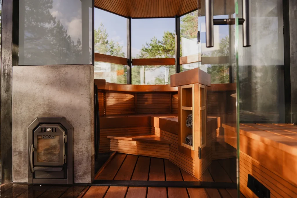 Cozy 12 SW in a Patio Series sauna, Mornington Peninsula, VIC
