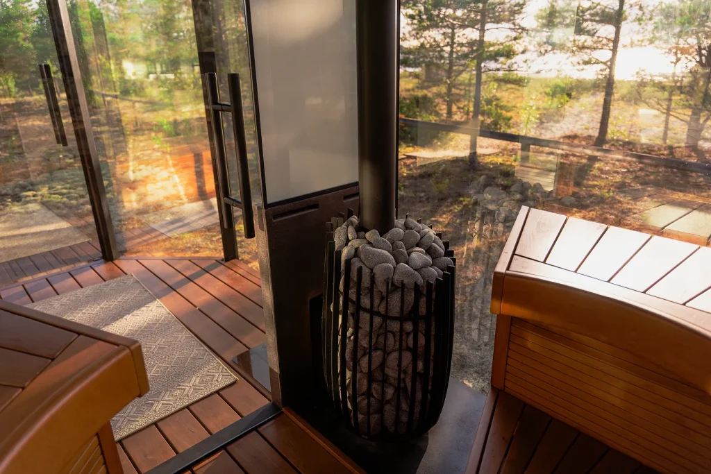 Cozy 12 SW in a Patio Series sauna, Mornington Peninsula, VIC.