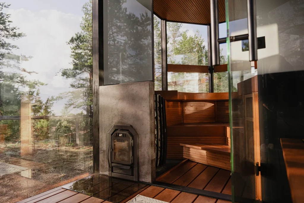 Cozy 12 SW in a Patio Series sauna, Mornington Peninsula, VIC.