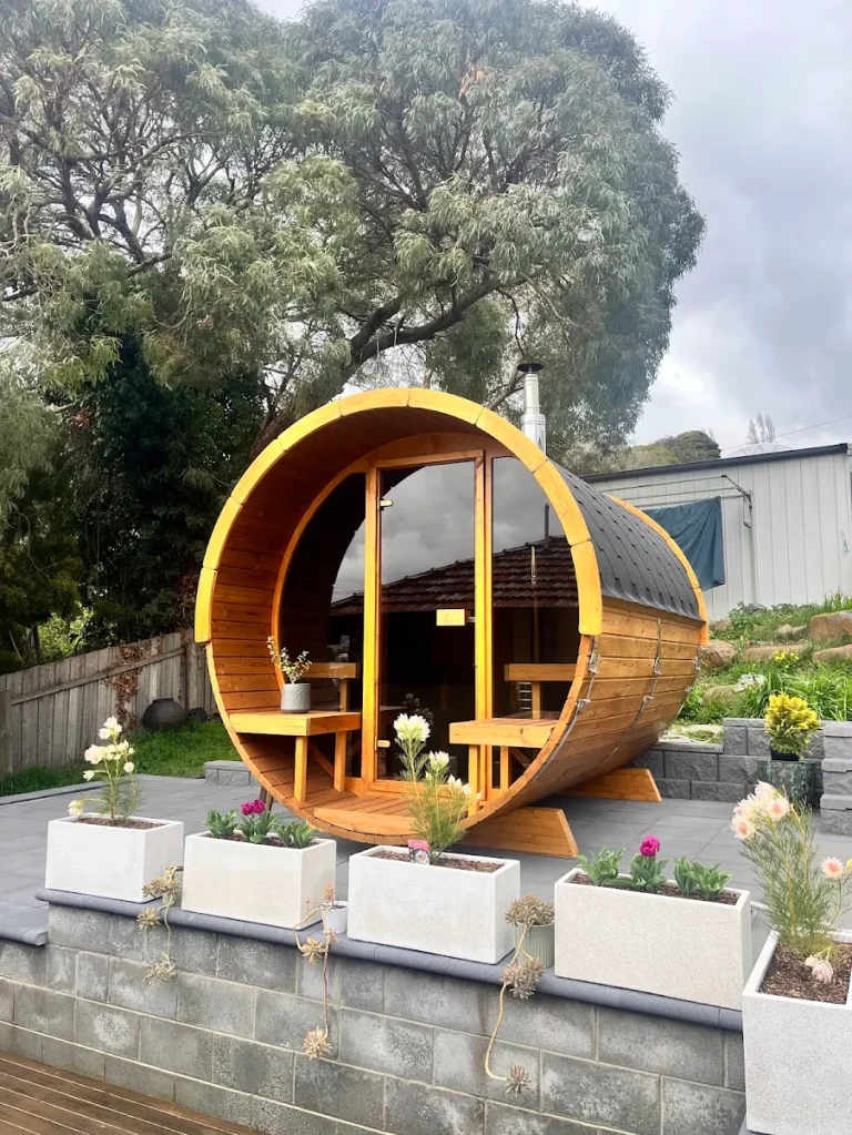 Summit Barrel Sauna Installed in Trevallyn TAS