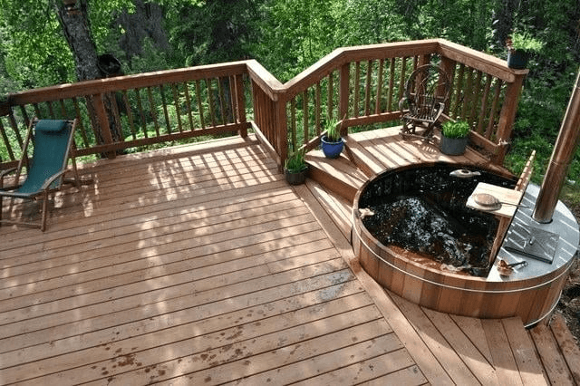 in-ground vs above-ground hot tubs