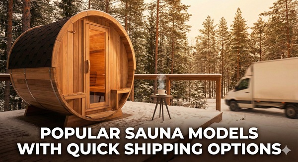 Popular Sauna Models With Quick Shipping Options