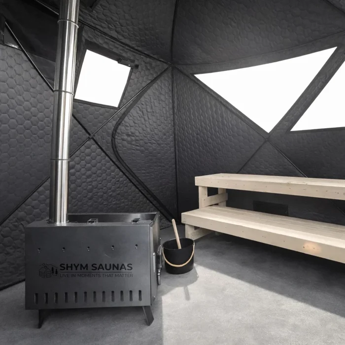 Portable Wood-Fired Sauna Tent - Image 5
