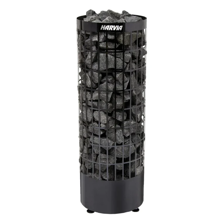 Harvia Cilindro PC70E 6.8 kW black steel electric sauna heater