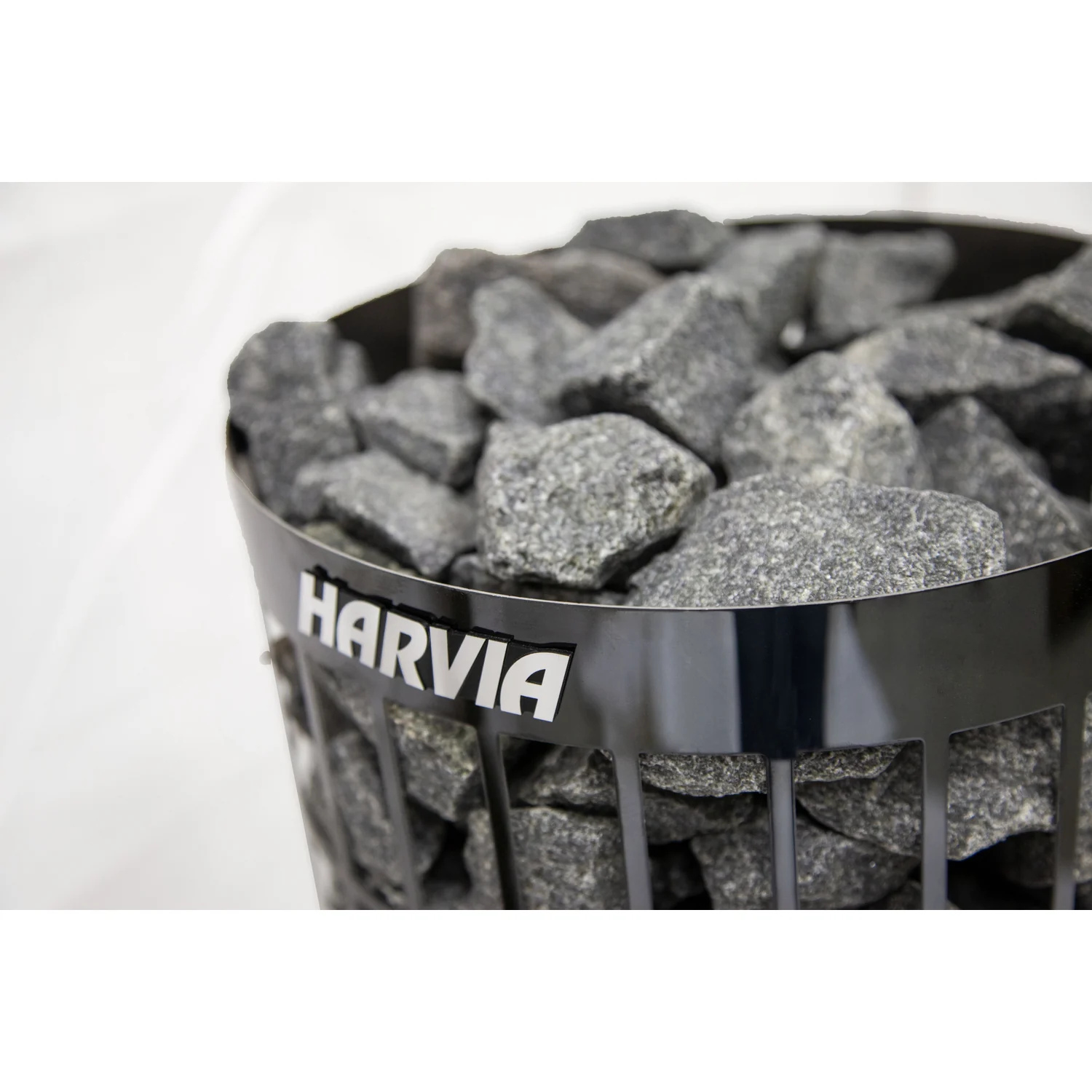 Harvia Cilindro PC90E sauna stones detail
