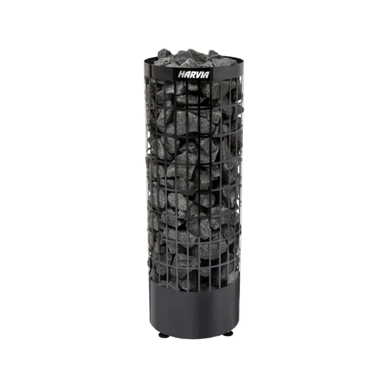 Harvia Cilindro PC90E 9 kW black steel electric sauna heater