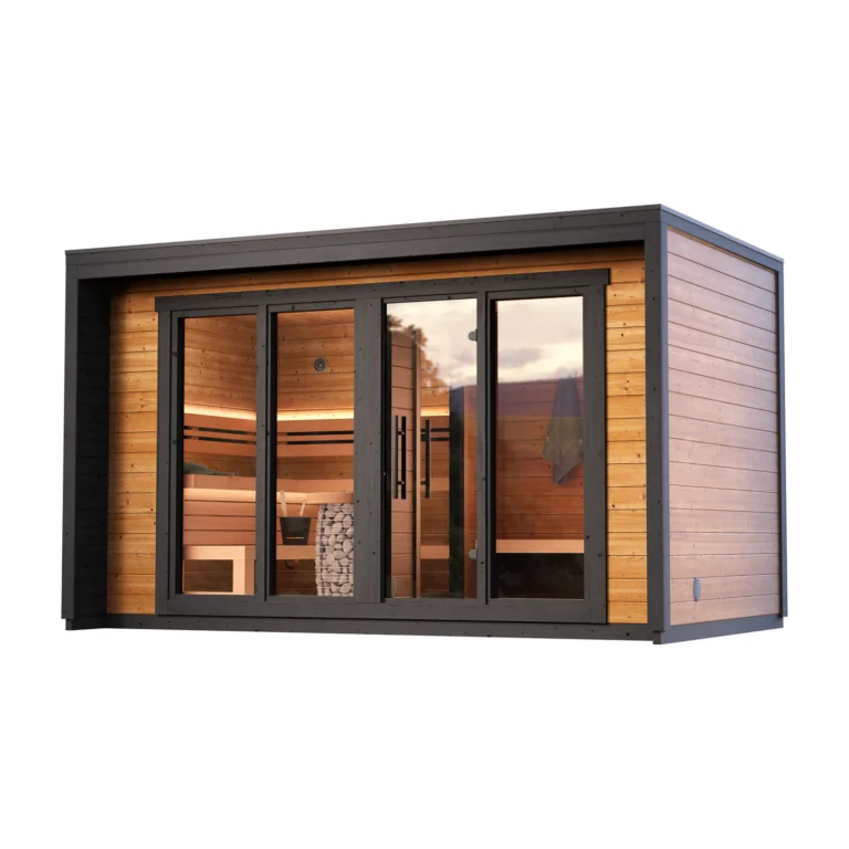 Leil Patio L outdoor sauna - exterior