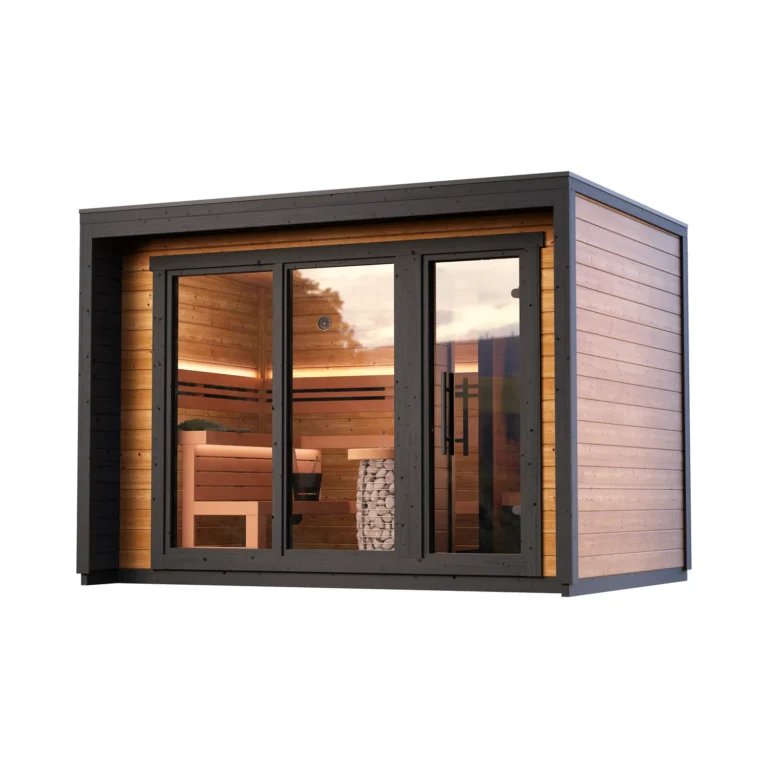 Leil Patio M outdoor sauna - exterior