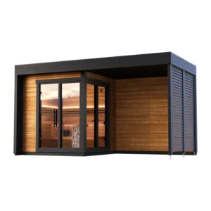 Leil Patio S Plus outdoor sauna - exterior