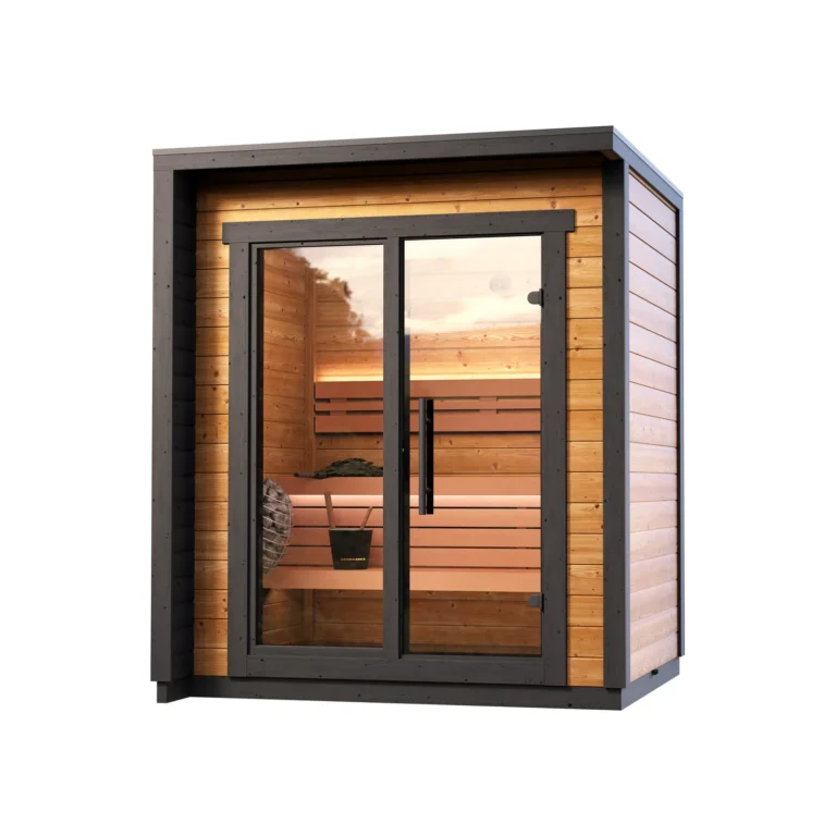 Leil Patio XXS outdoor sauna - exterior