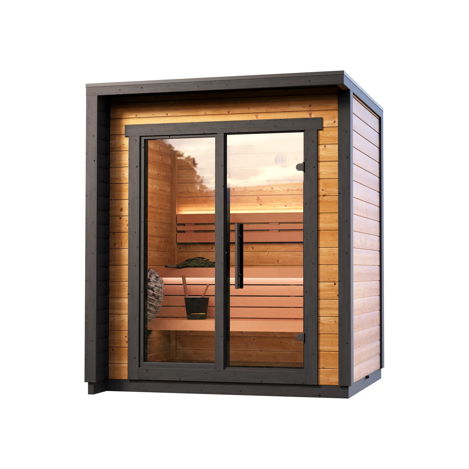 Leil Patio XXS outdoor sauna - exterior