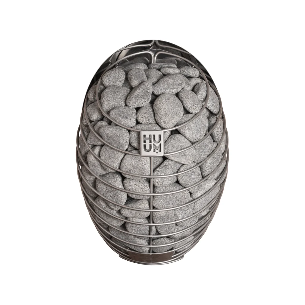 Front view of the HUUM DROP electric sauna heater