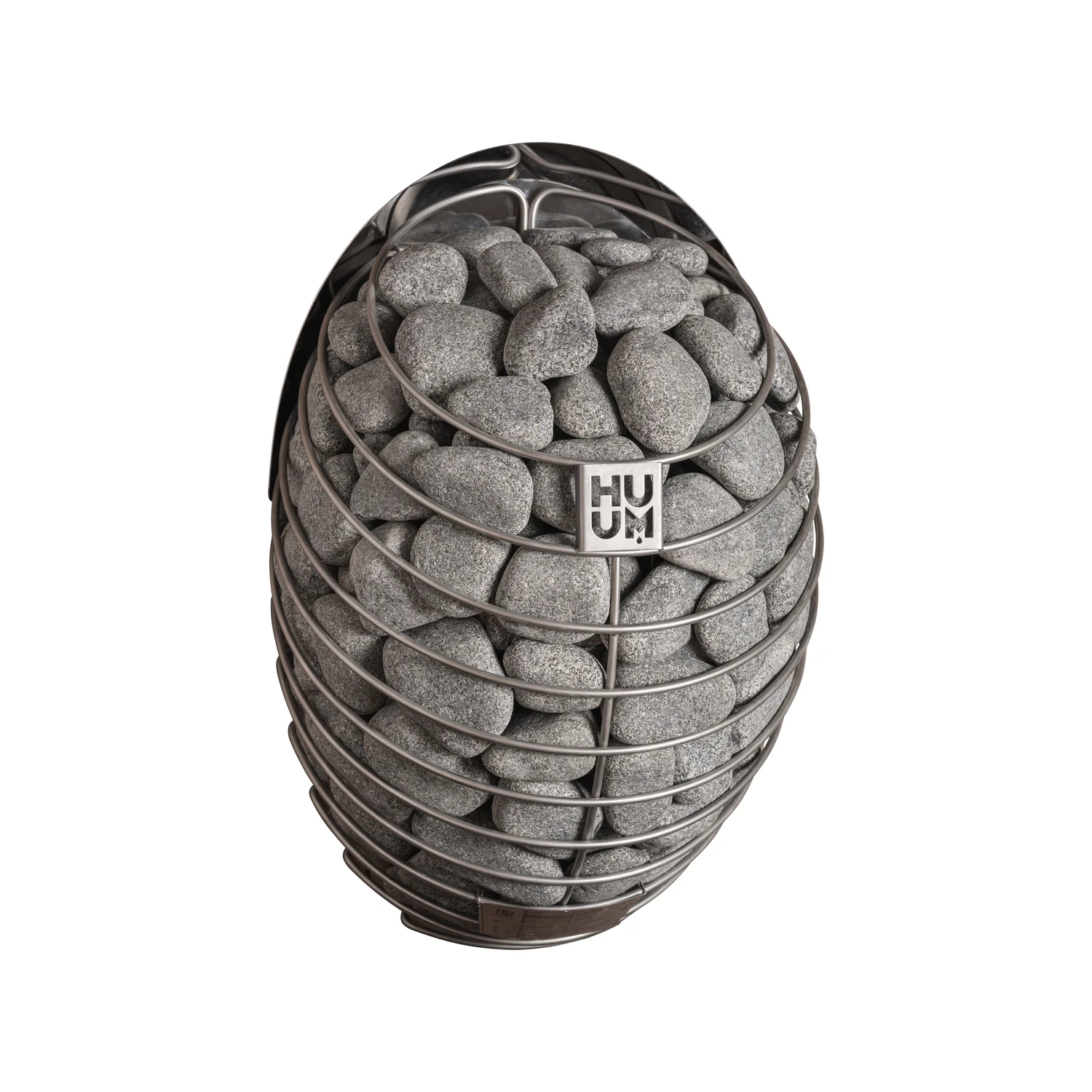 HUUM DROP wall mounted electric sauna heater filled with sauna stones